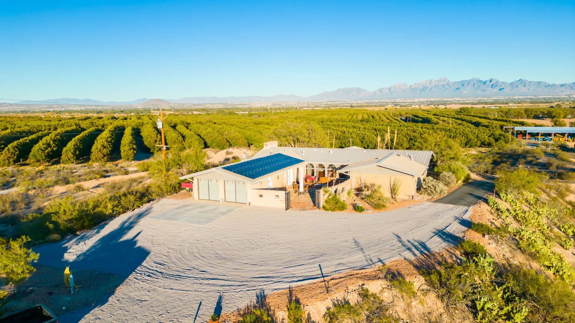 Hilltop Hacienda in Las Cruces, New Mexico for Sale - 5.8 Acres - Las Cruces, New Mexico, 88007