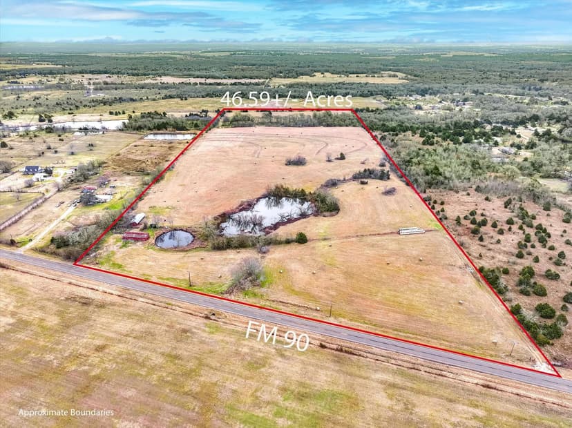 46± Acres 12740 FM 90, Mabank