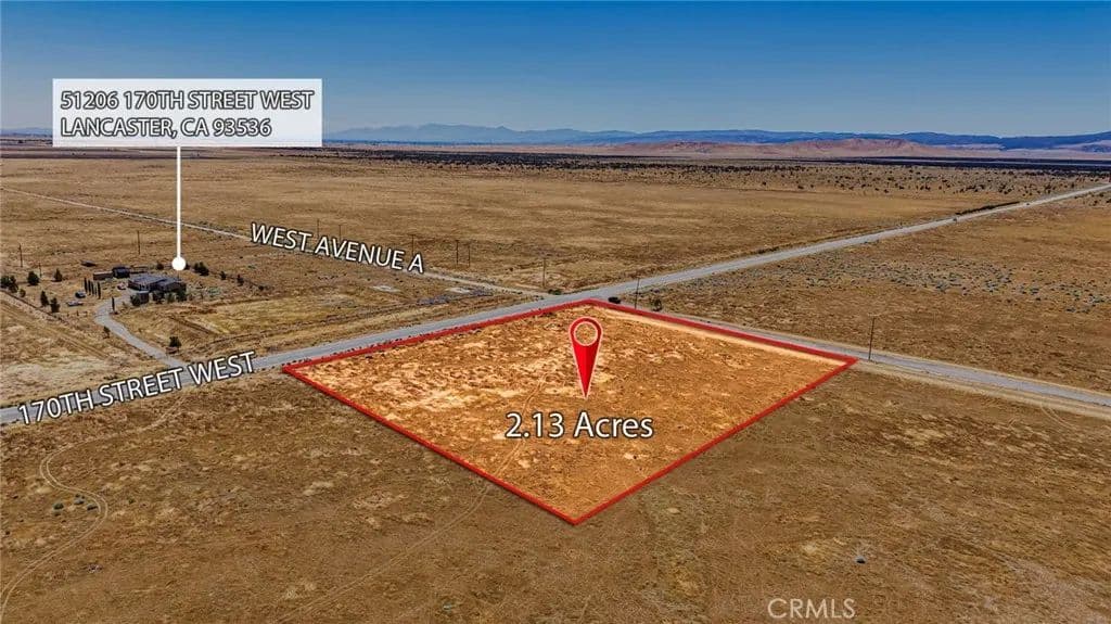 2.13 Acres of Land for Sale in Lancaster, CA - Lancaster, California, 93536