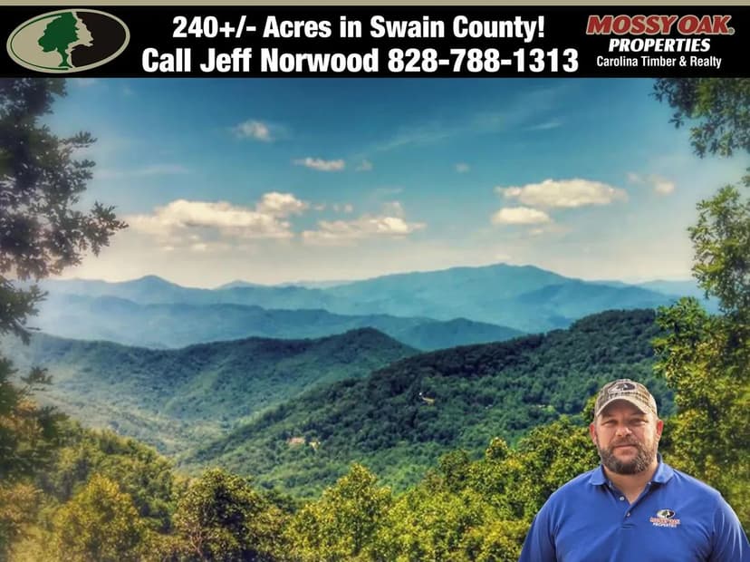 240+/- Acres in Bryson City, NC!