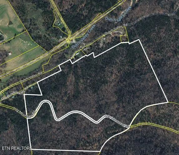 Property from Log Mountain Rd - KW - Washburn, Tennessee, 37888