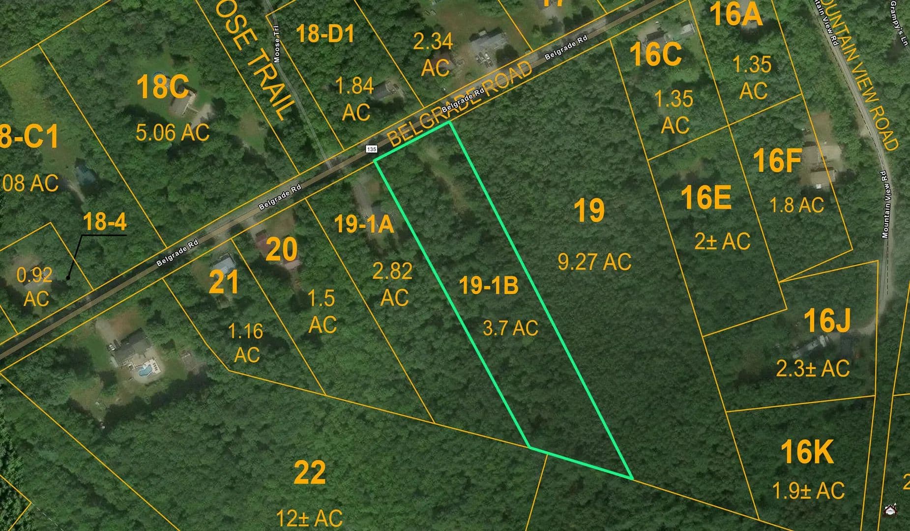 3.7 Acres of Land for Sale in Manchester, ME - Manchester, Maine, 04351
