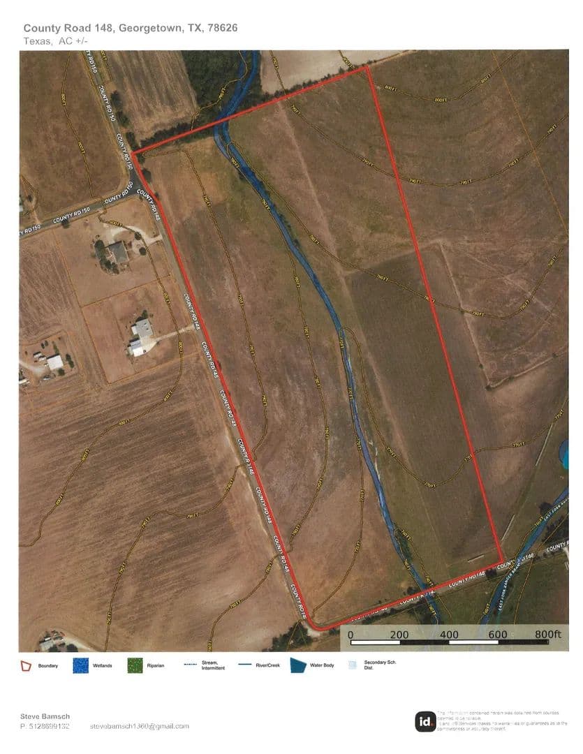 43 Acres of Land for Sale in Georgetown, TX - Georgetown, Texas, 78626