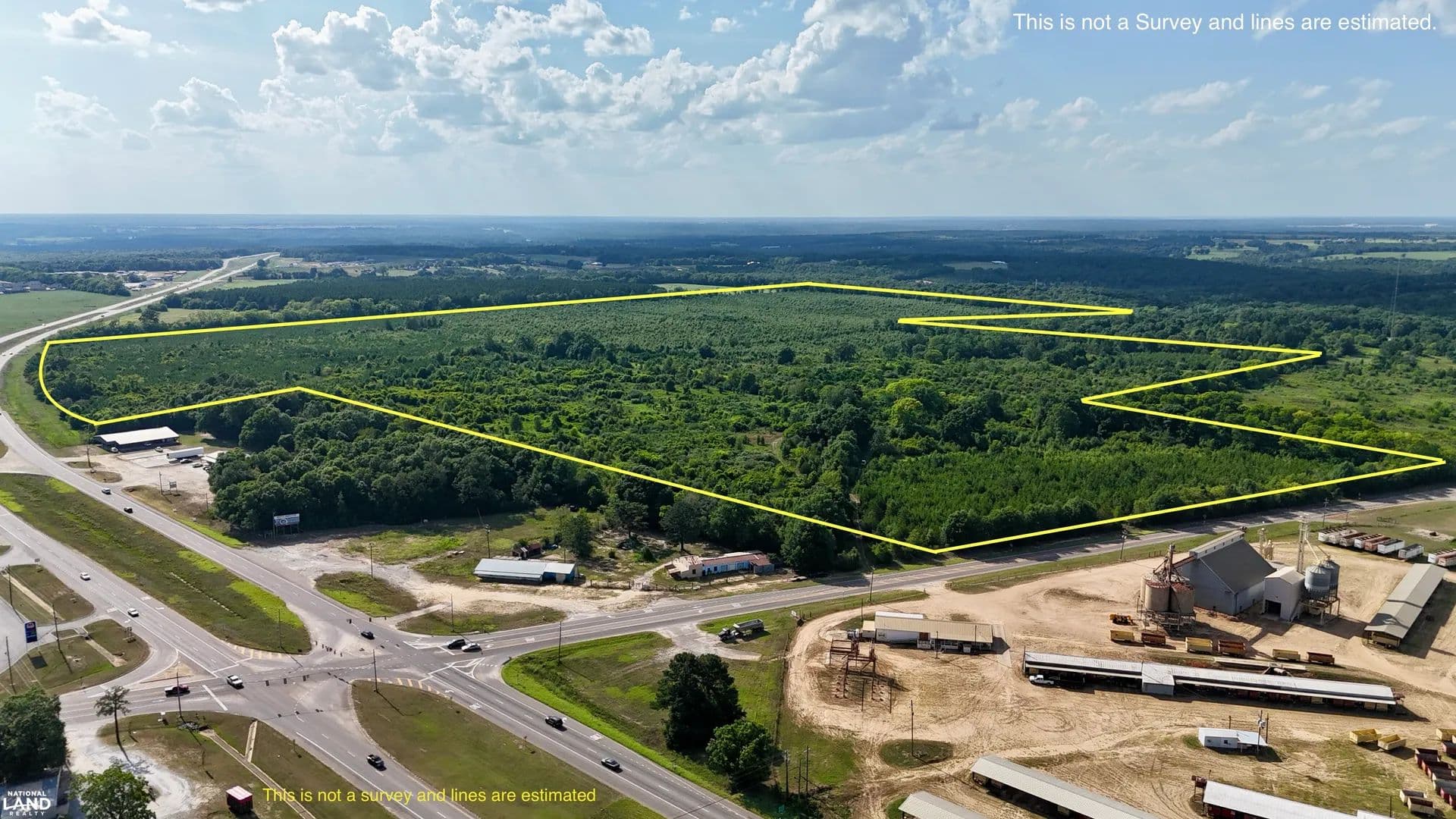 Highway 84 and 123 Development Tract - Wicksburg, Alabama, 36352