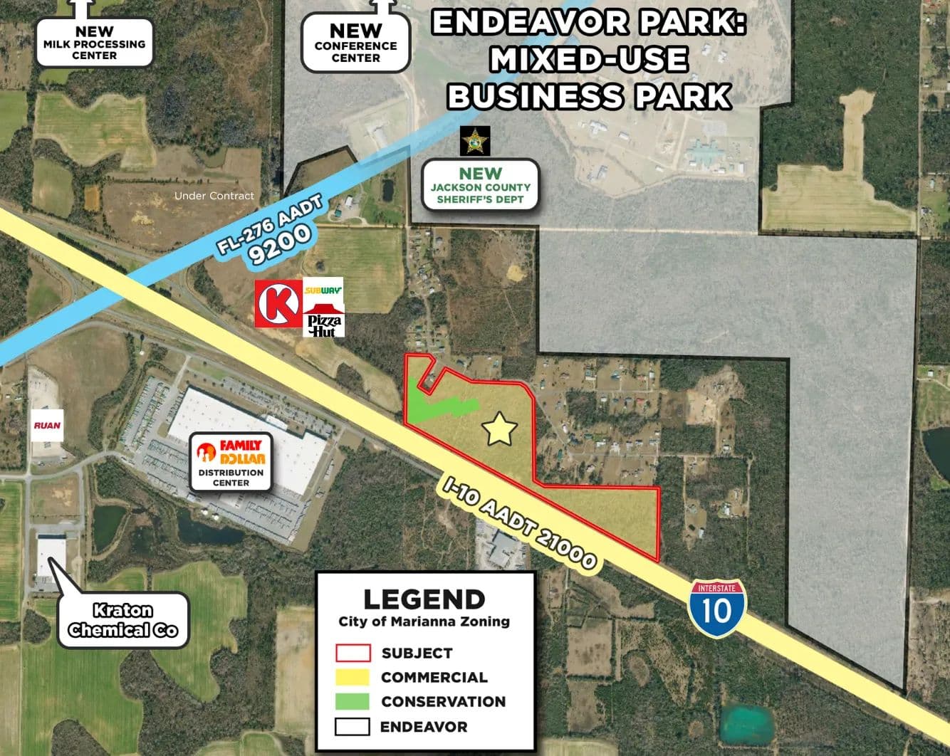 38 +/- Acres of Residential Land Near I-10 Exit 136 in Marianna, FL - Marianna, Florida, 32448