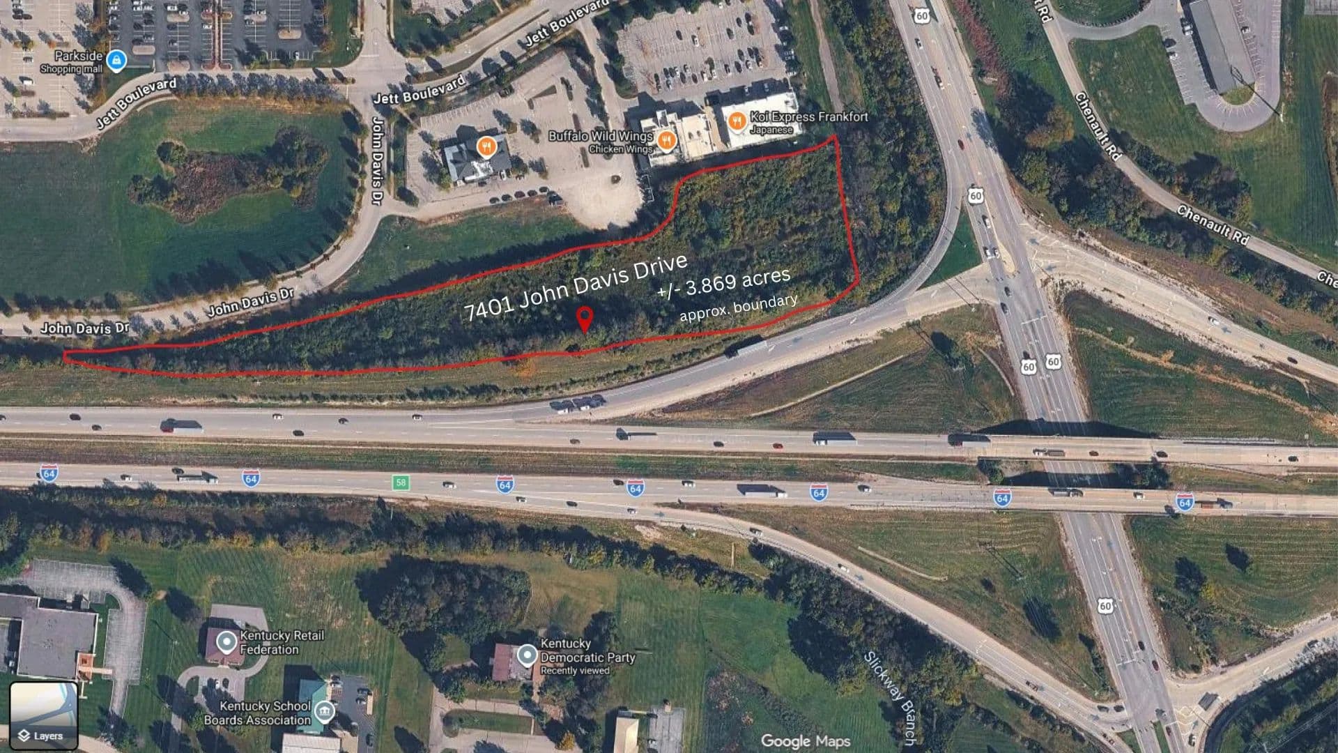 Land -Retail in Frankfort - Frankfort, Kentucky, 40601