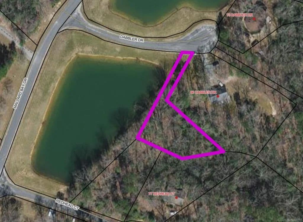 Property from Lot 15 Dabbler Drive - KW - Heathsville, Virginia, 22473