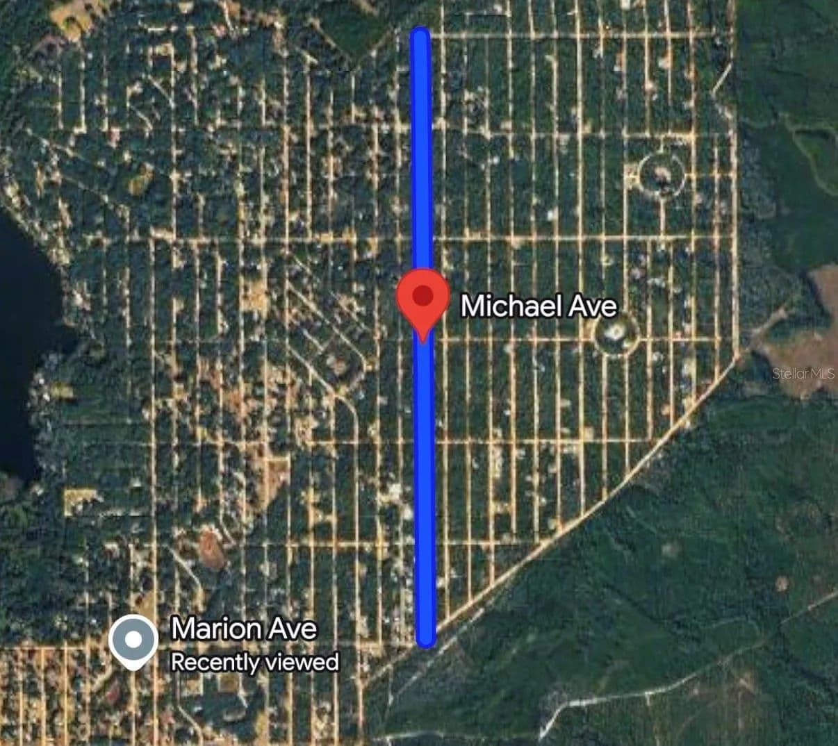 Property from MICHAEL AVE - KW - Interlachen, Florida, 32148