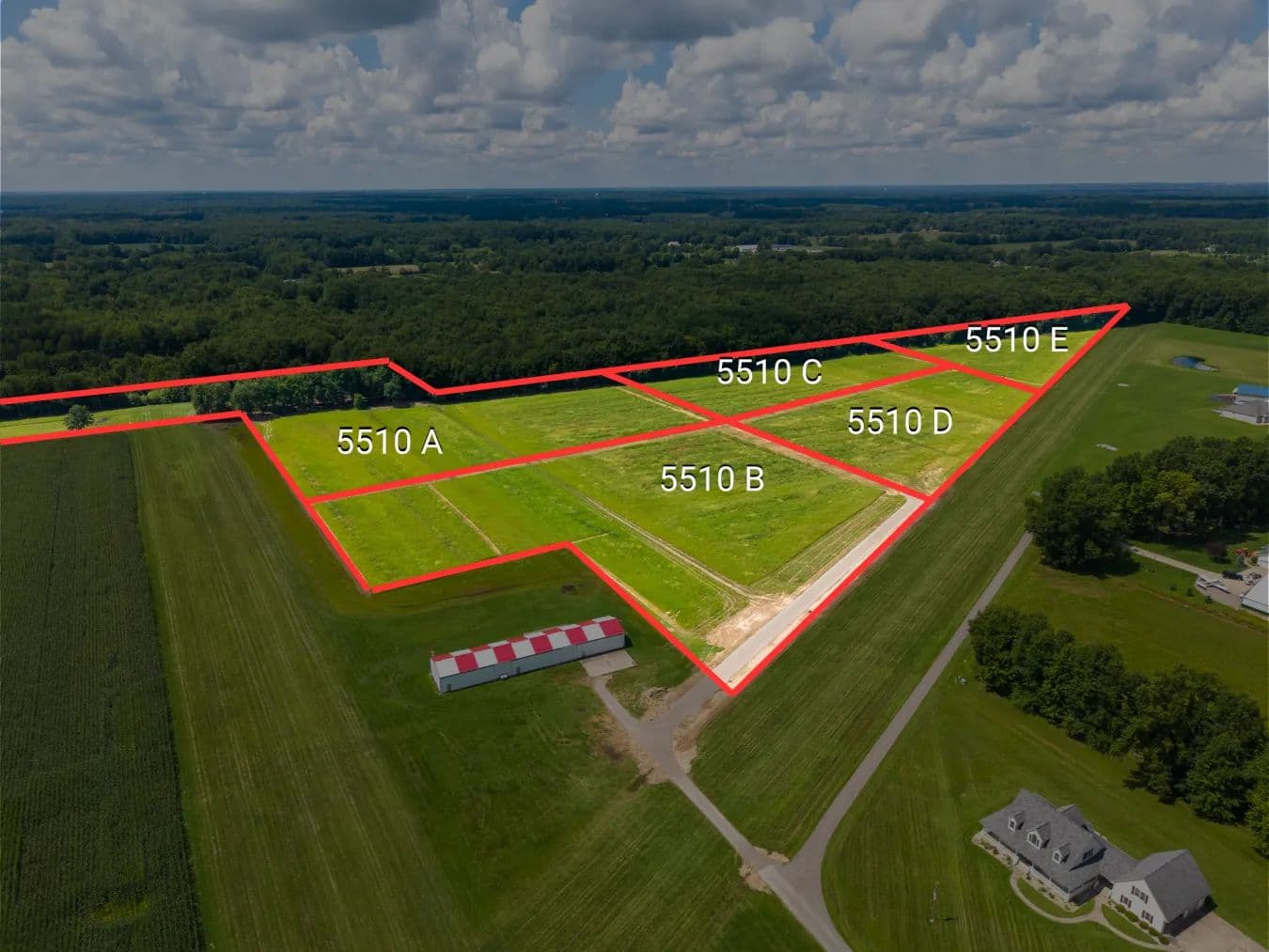 31 acres | 5 Lots in Goshen Aviation Community - Goshen, Ohio, 45122