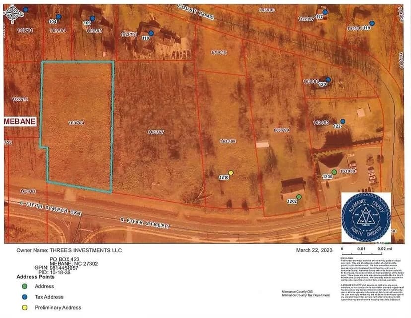 Lots & Land-Other in Mebane