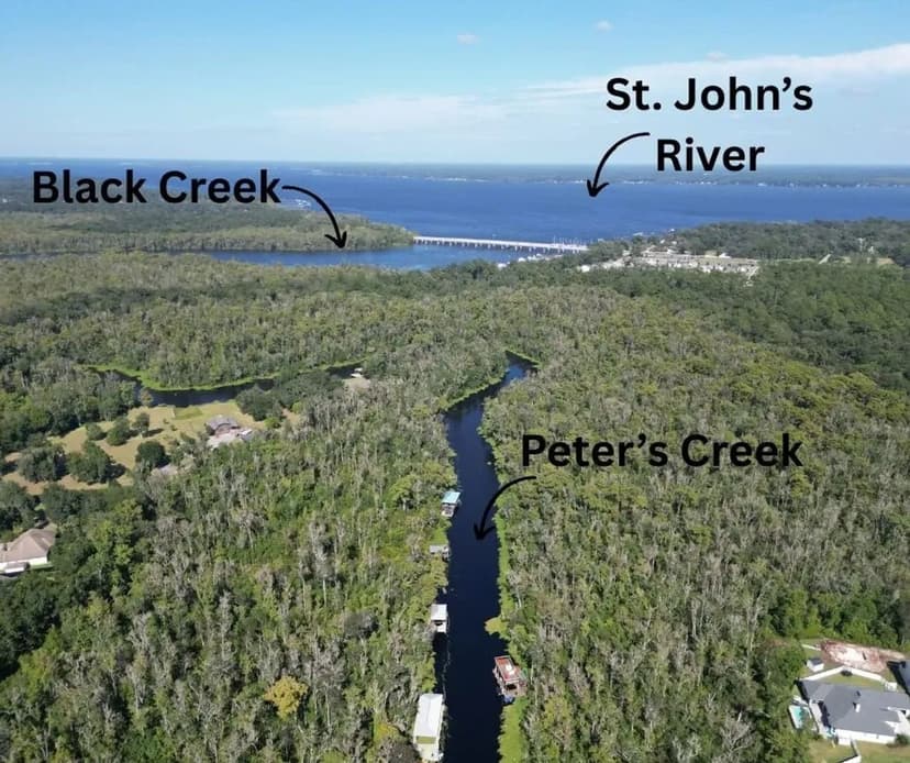 5.31 AC - Creek Access in Clay County