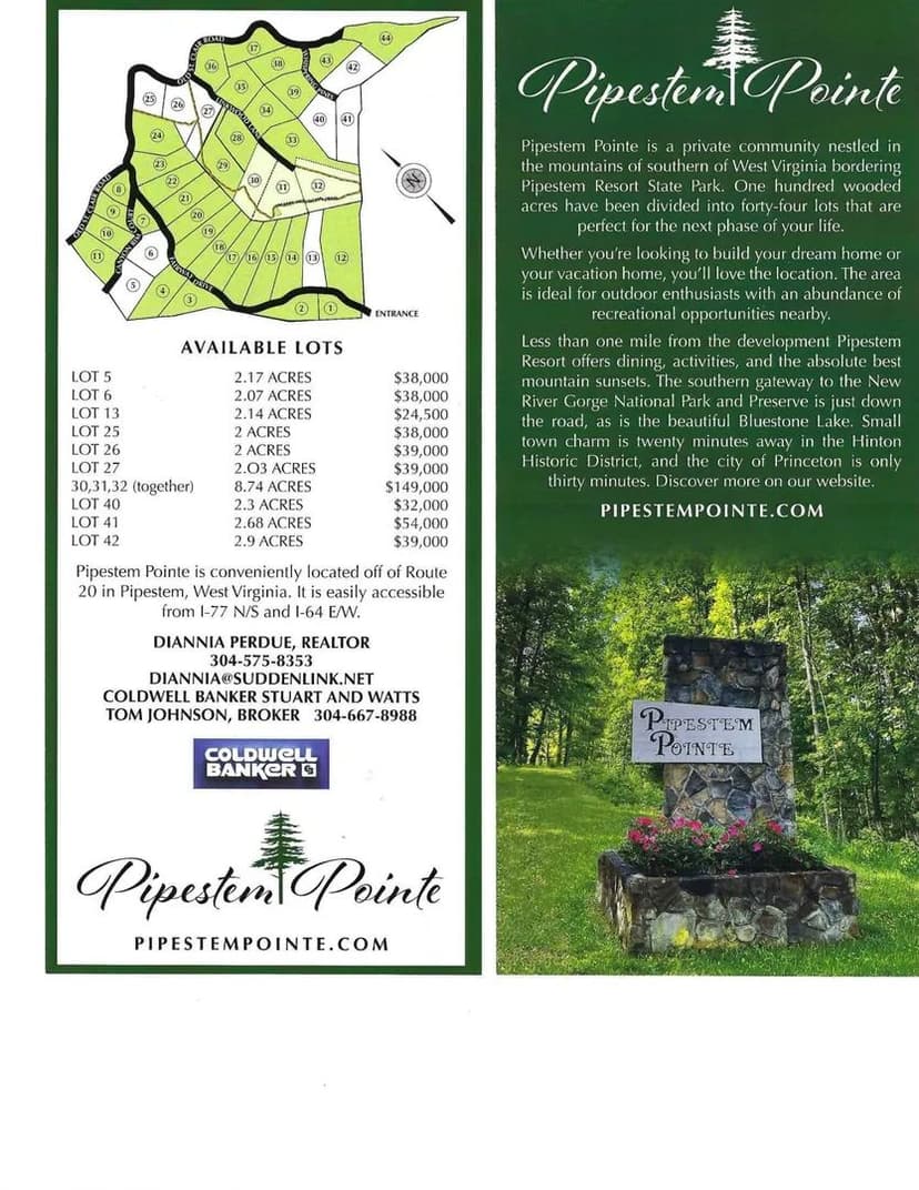 Lots & Land-Other in Pipestem