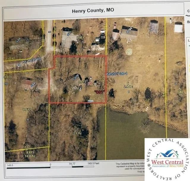 Property from 70 SE 1020P Road - KW - Deepwater, Missouri, 64740
