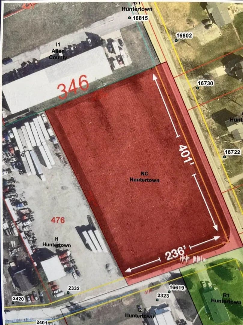 Land -Industrial in Huntertown