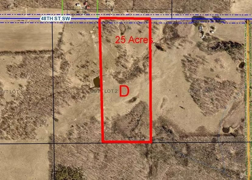 Property from Parcel D 48th Street SW - KW