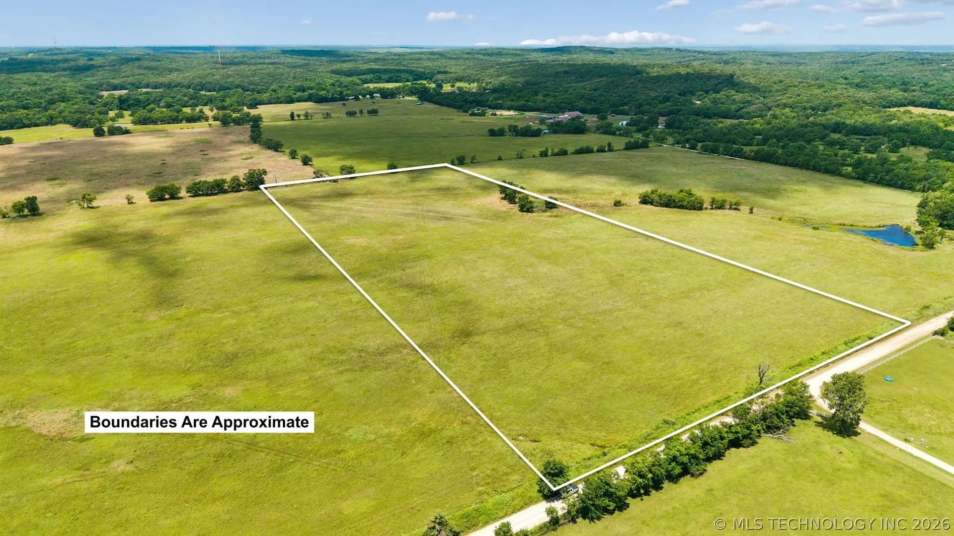 Property from N 150 Road - KW - Beggs, Oklahoma, 74421