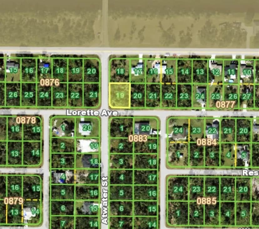 Vacant Land in Port Charlotte