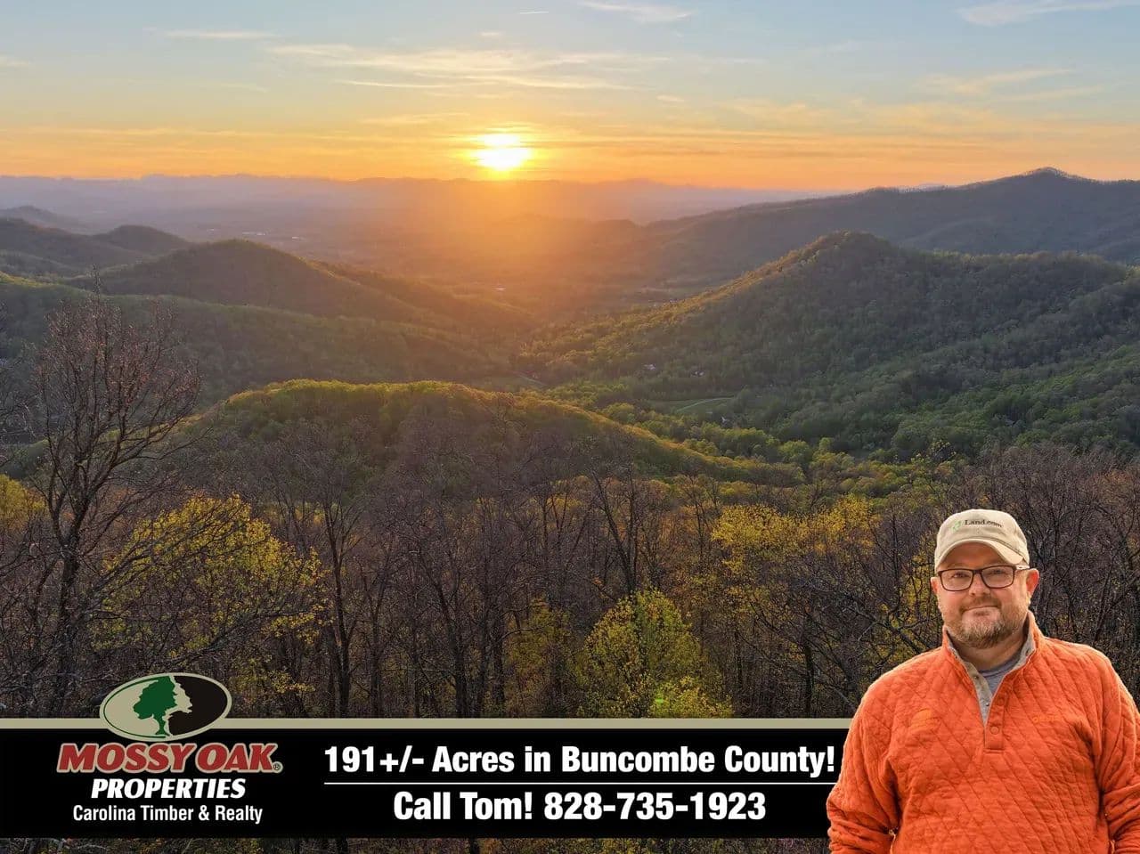 191+/- Acres Bordering U.S. Forest Service in Weaverville NC! - land for sale