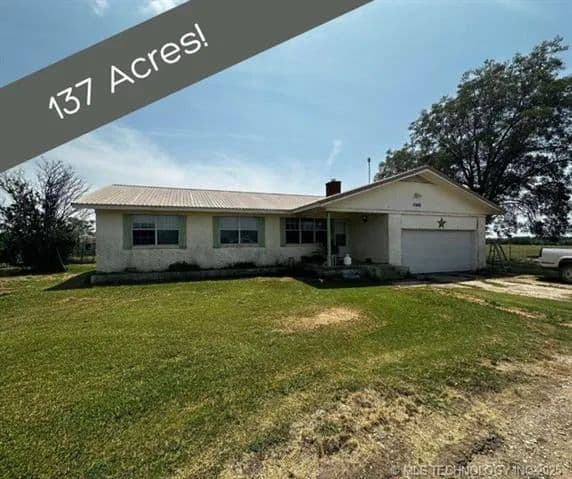 Ranch Home on 137 Acres of Prime Cattle Land- Southeast Oklahoma