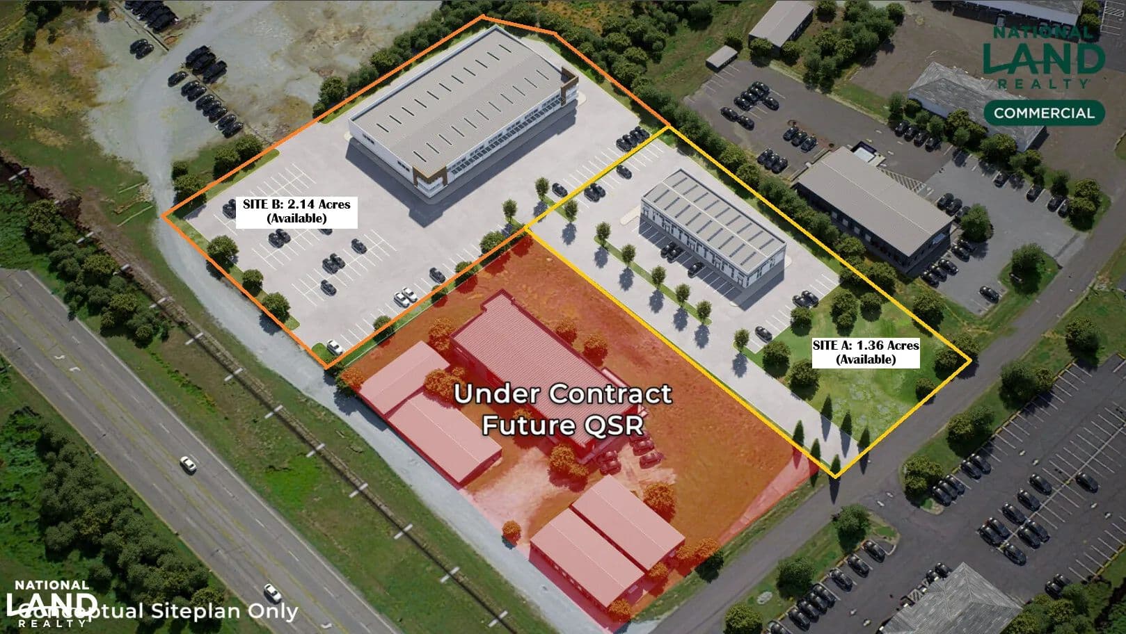 1.36± Commercial Acres on Prime Roxboro Thoroughfare (SITE A) - Roxboro, North Carolina, 27573