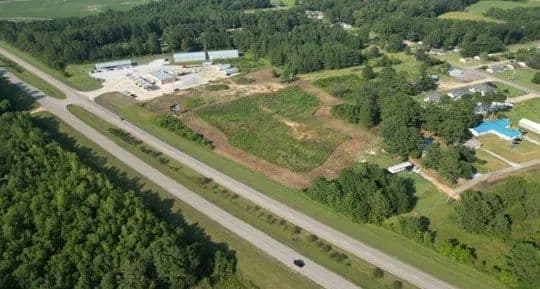 6 Acre Commercial Lot in Monroe County in Nettleton, MS