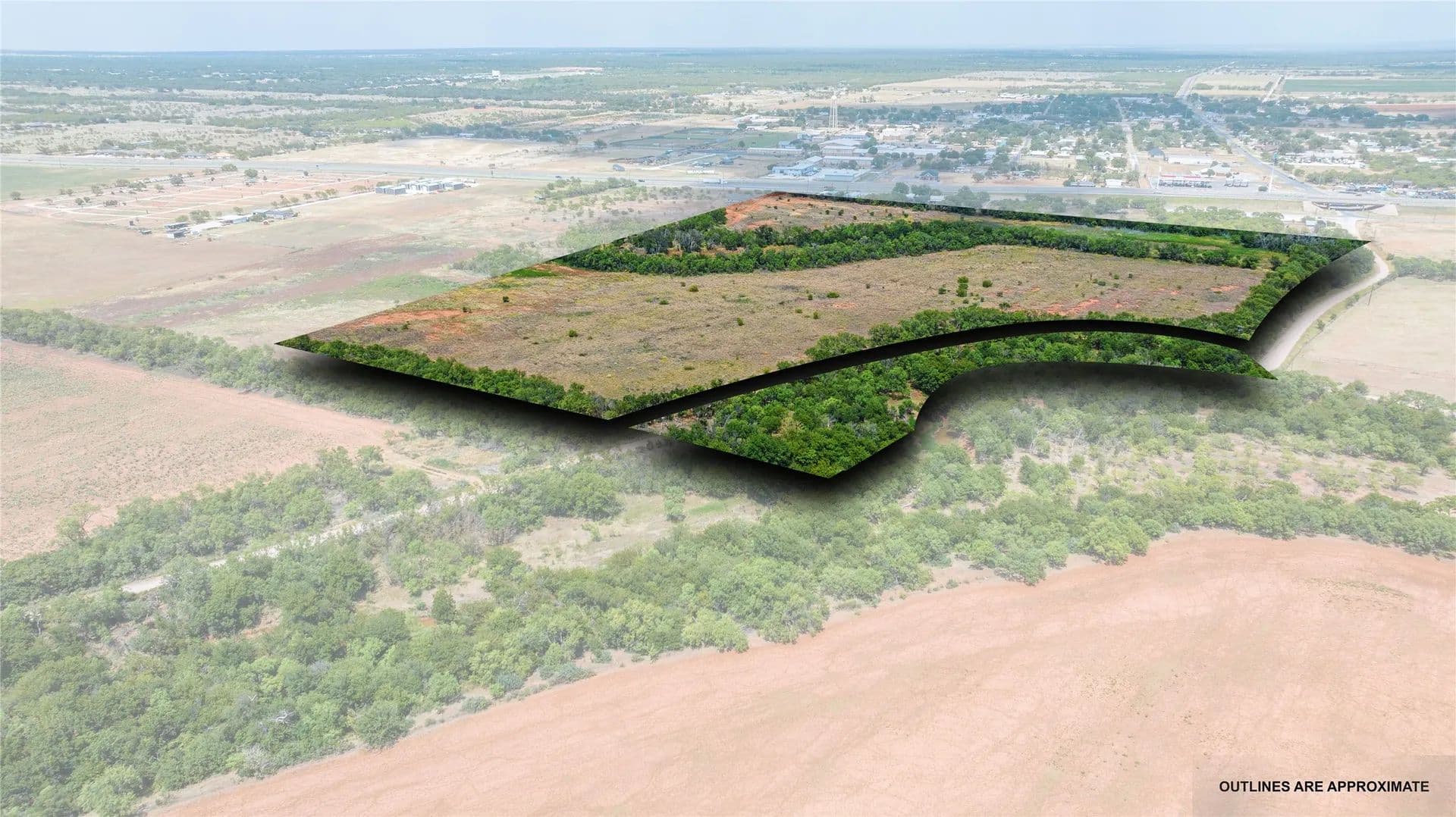 25.54 Acres of Land for Sale in Hawley, TX - Hawley, Texas, 79525
