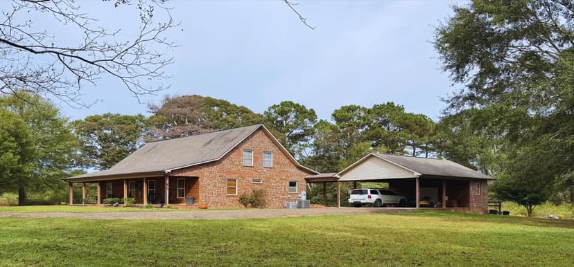 11 Acres with a Home in Jones County at 130 Beech Road in Ovett, MS