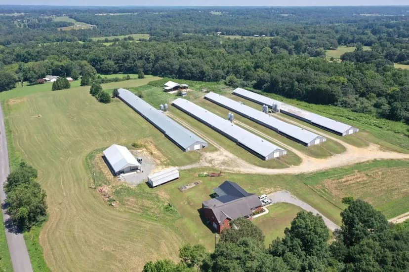 Sierra Broiler Farm – Four House Farm in Marshall County, Alabama