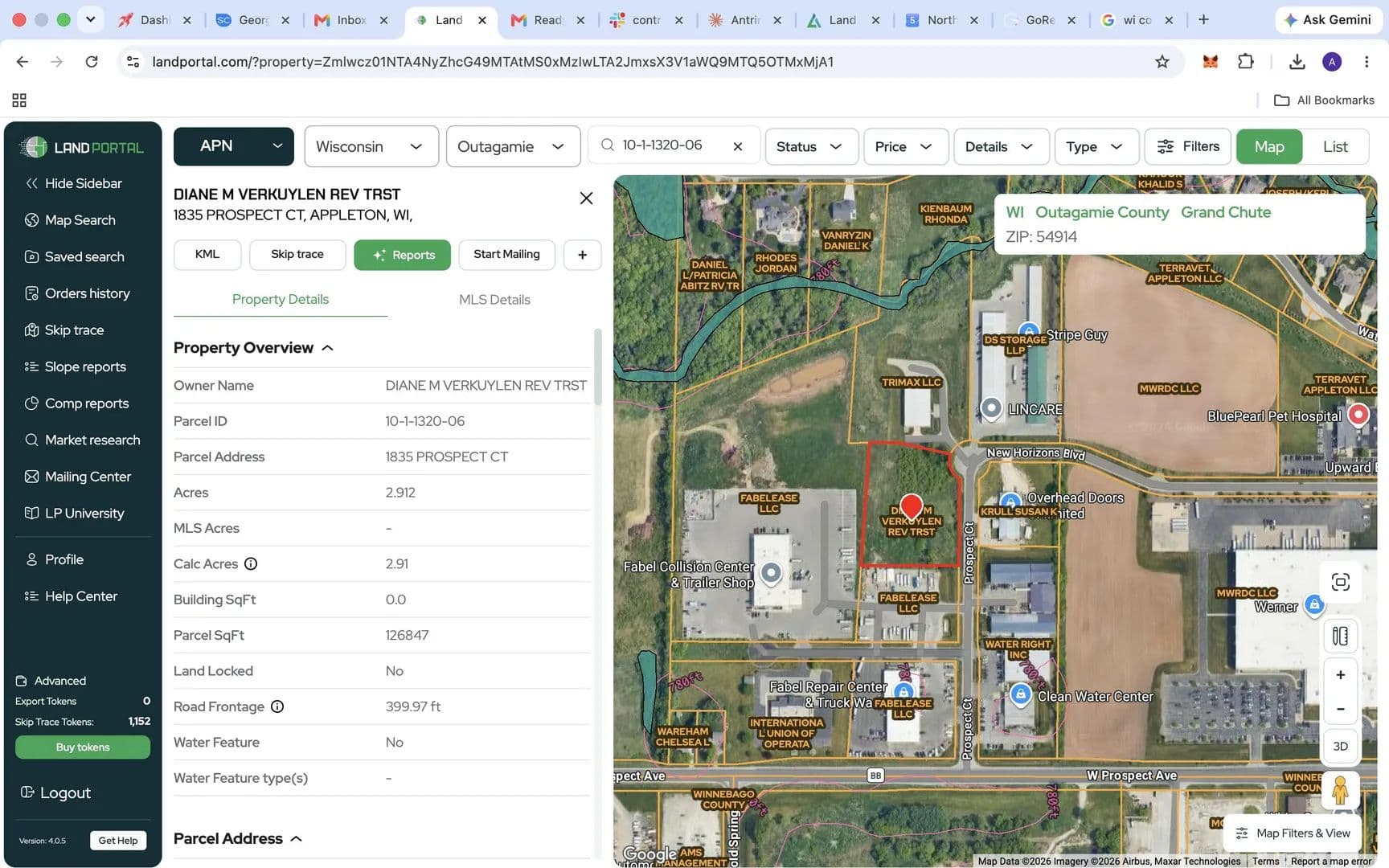 2.91 Acres of Land for Sale in Outagamie County, Wisconsin - Wisconsin, 54914