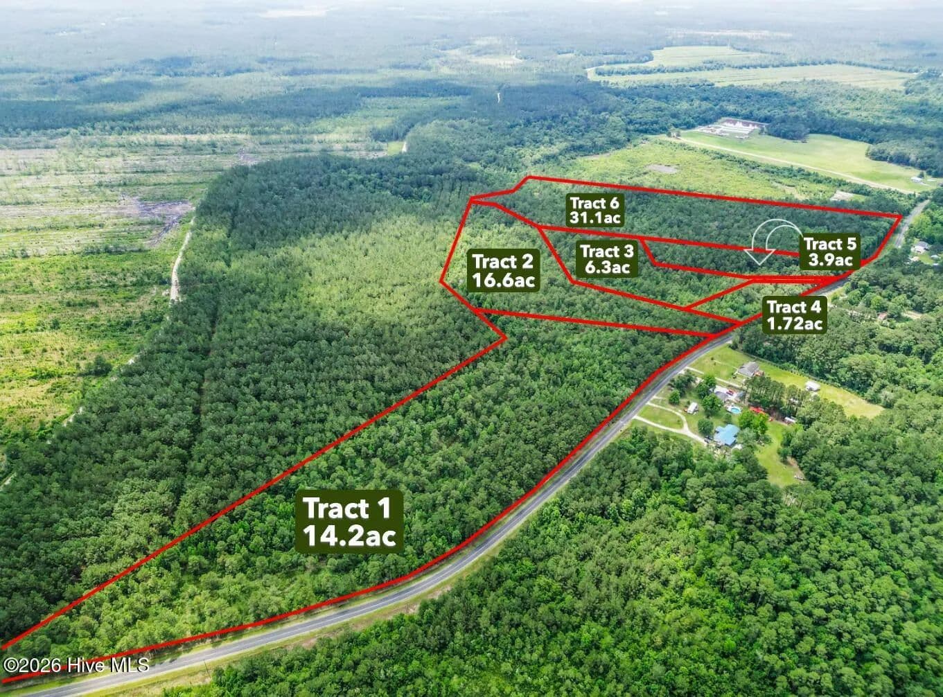 Vacant Land in Richlands - Richlands, North Carolina, 28574