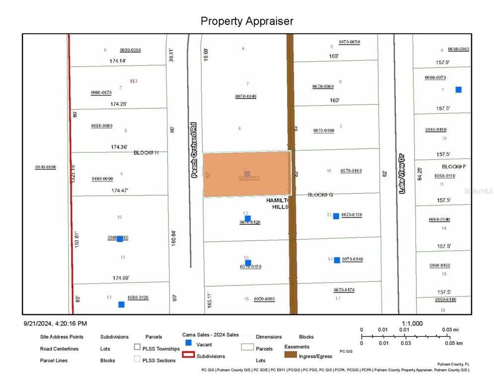 Vacant Land in Pomona Park - land for sale
