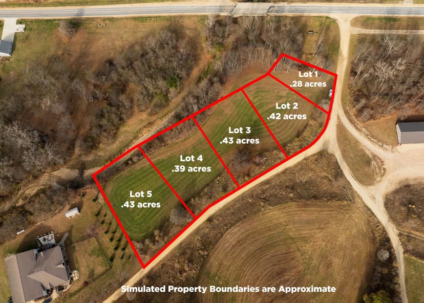 Residential Lots located east of Clermont Iowa