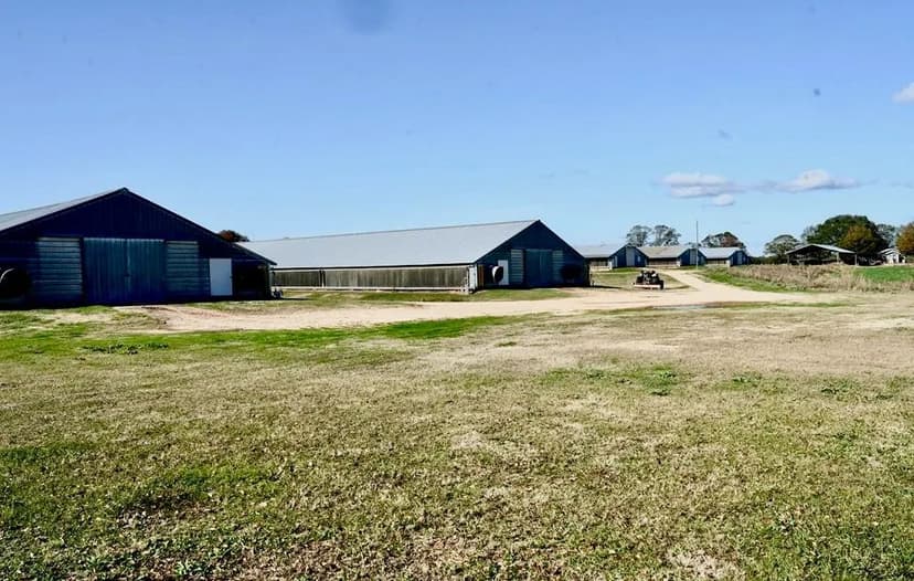 MS Poultry Farm with 38 Acres and Residence