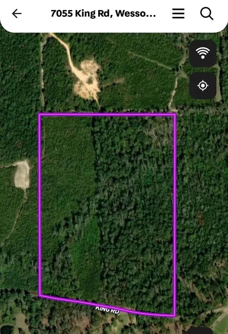 32 acres with a home