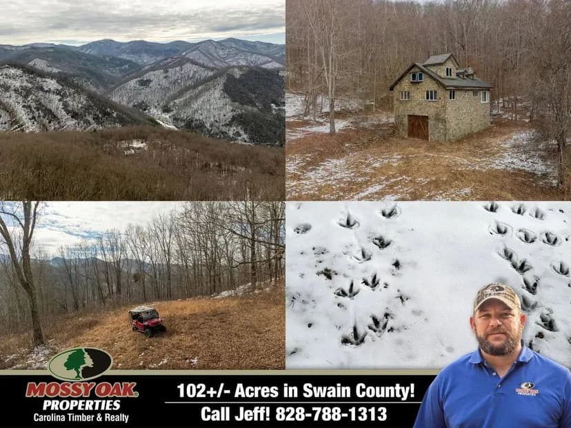 102+/- Acres in Swain County!
