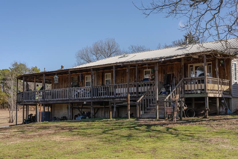 31 Acres with a Home & Barndominium in Polk County, AR