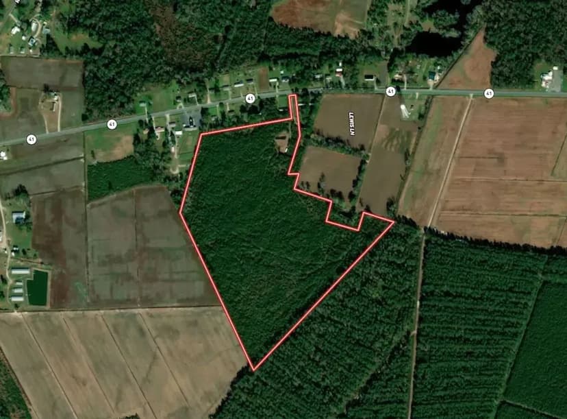 50.71 acres of Recreational and Residential Land For Sale in Jones County NC!