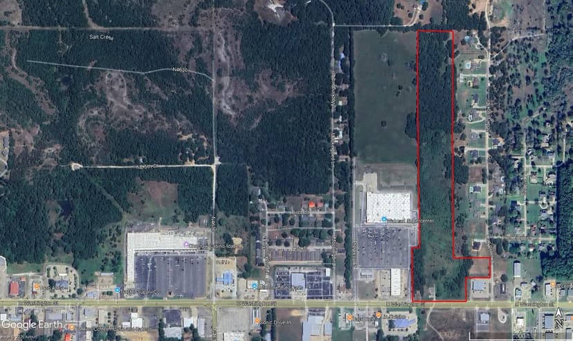 22.75 Acres in Idabel next to WalMart