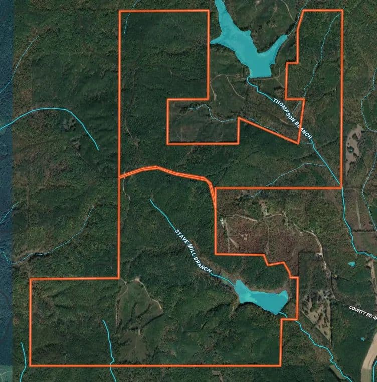 Tippah County - 1207 Acre Recreational & Timber Investment