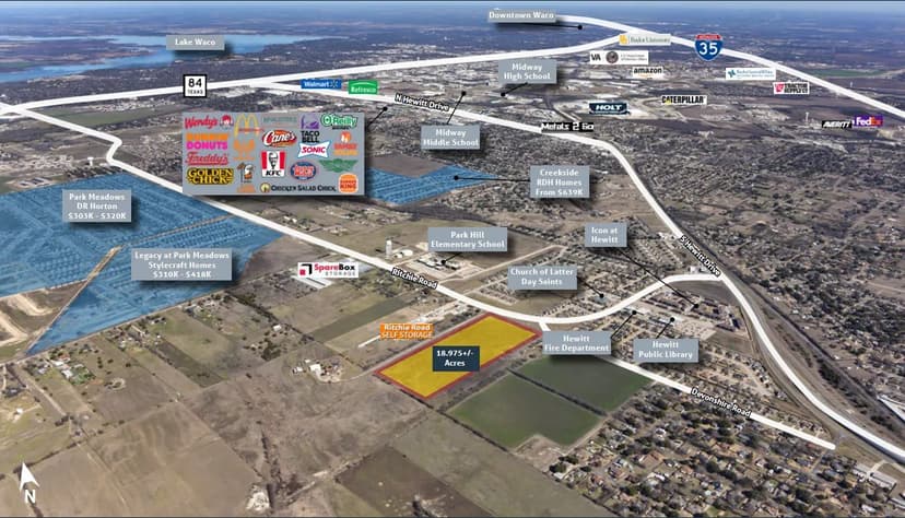 18.98+/- Acre Multifamily Development Site - Waco ETJ
