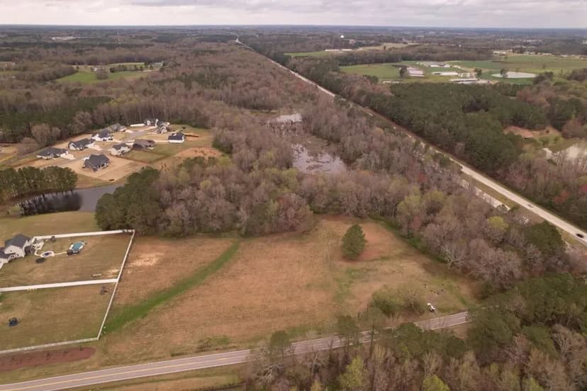 UPDATED!!  7.52 Acres of Residential and Commercial Land in Johnston County, NC