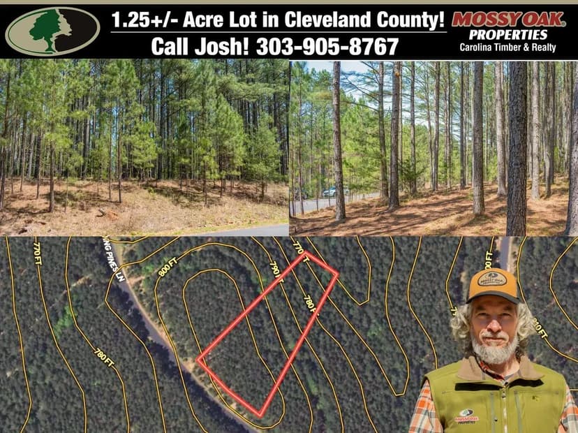 Beautiful 1.25+/- Acre Lot in Broad River Highlands!