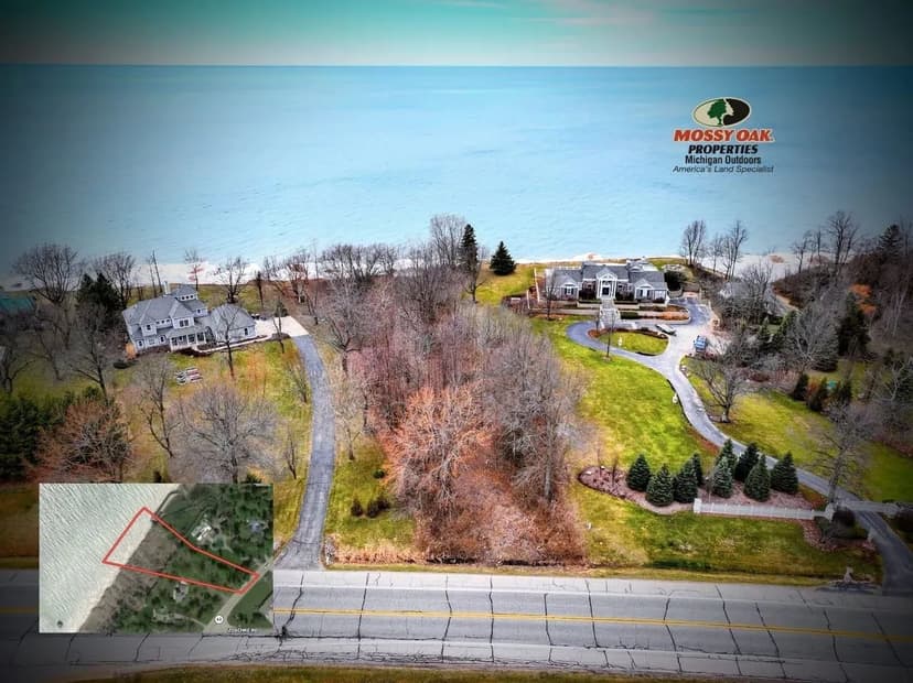 2 Acres Water Front on Lake Michigan
