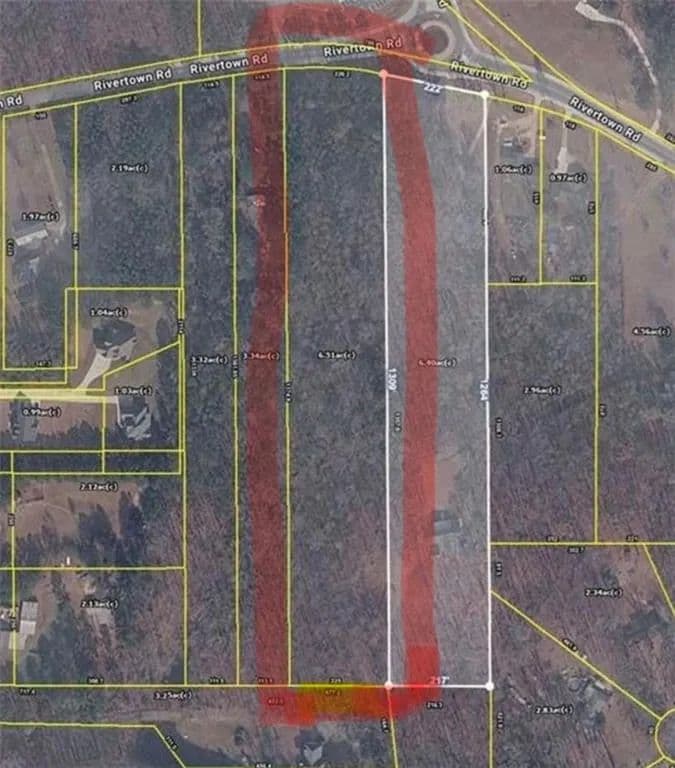 6.9 Acres of Land for Sale in Fairburn, GA - Fairburn, Georgia, 30213