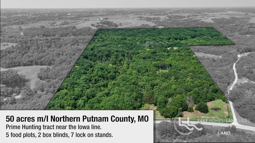 50 ac +/-  Hunting Tract - Putnam County MO