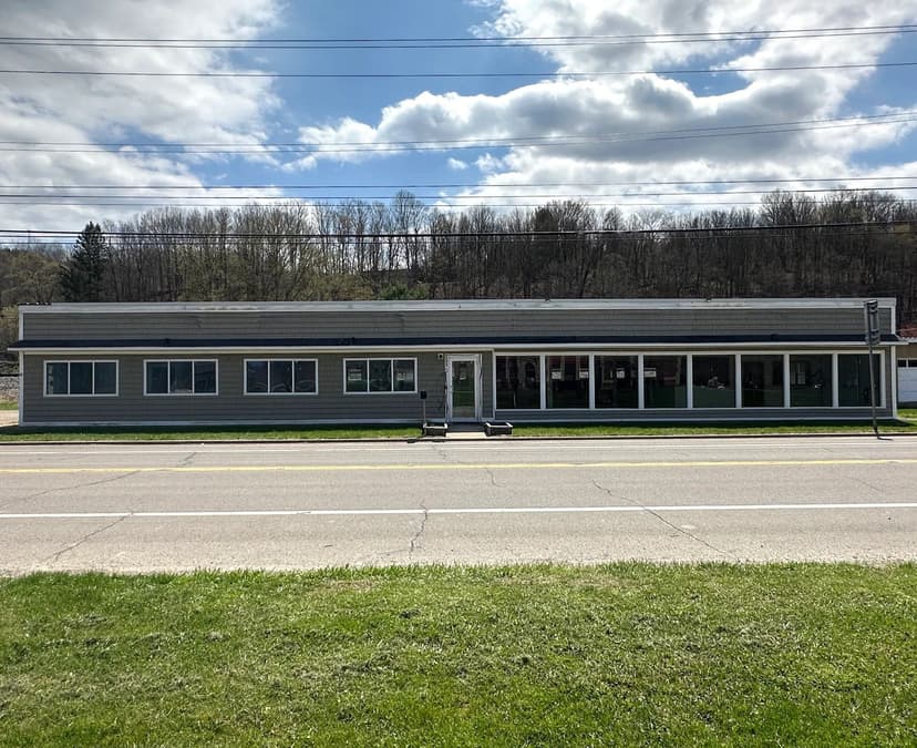 Commercial Building Investment Property with Garage in Canaseraga NY 5 Main Street