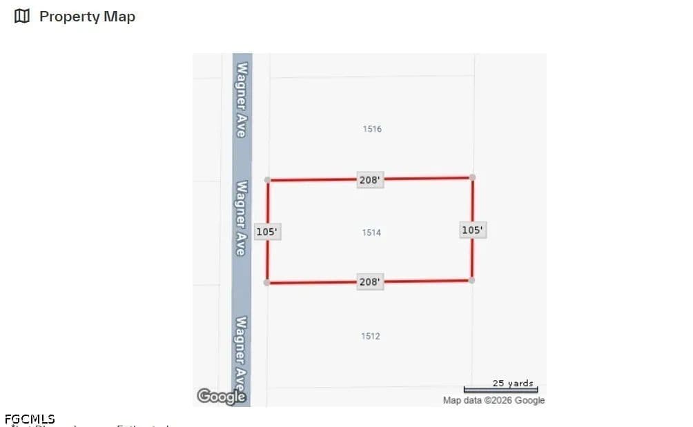 Property from 1514 Wagner Avenue - KW - Lehigh Acres, Florida, 33972