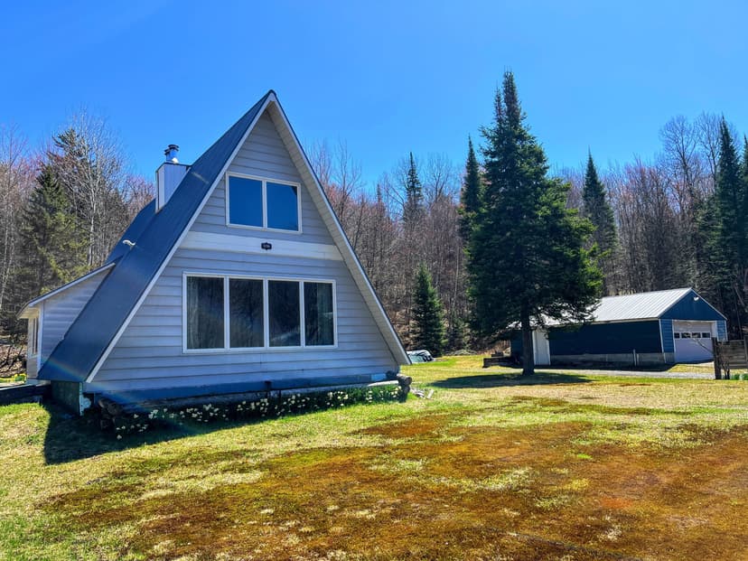 60 acres with Adirondack Home St. Regis Falls NY