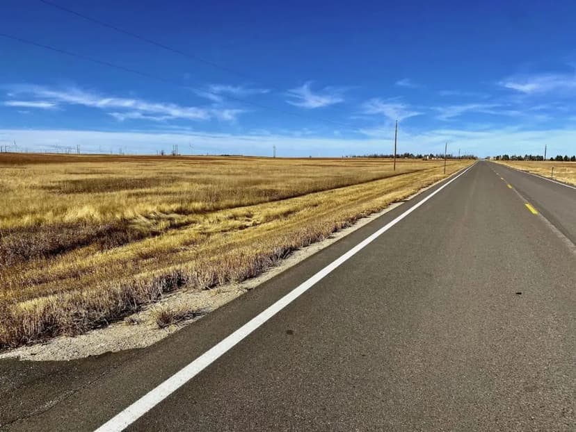 Expired CRP with Paved Highway Frontage