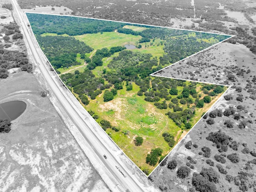 78 Acres | Hico, Texas | Highway 6 Frontage | Water Well